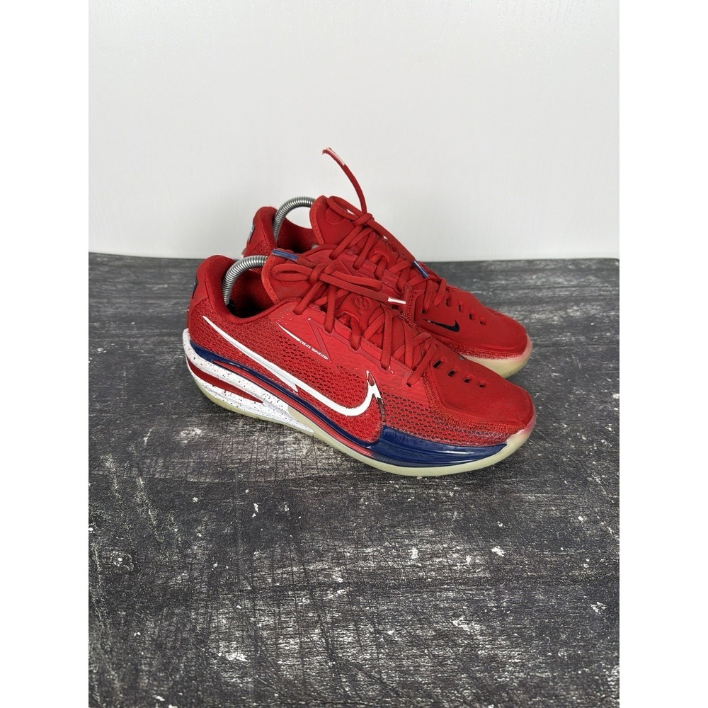 Nike Air Zoom GT Cut Team USA Sport Red Basketball Shoes CZ0175-604 Mens Sz 8.5